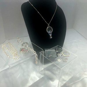 Origami Owl brand bracelets and charms